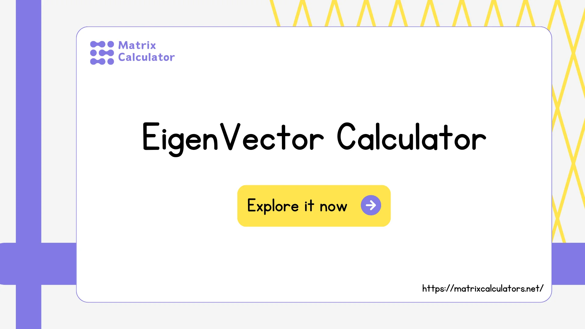 Eigenvector calculator • with Steps Calculate Eigenspace